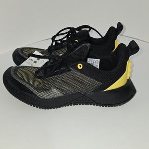 Adidas Lego Black and Yellow Running Shoes Sneakers Size 5.5